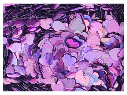 Heart - Purple Holographic 01